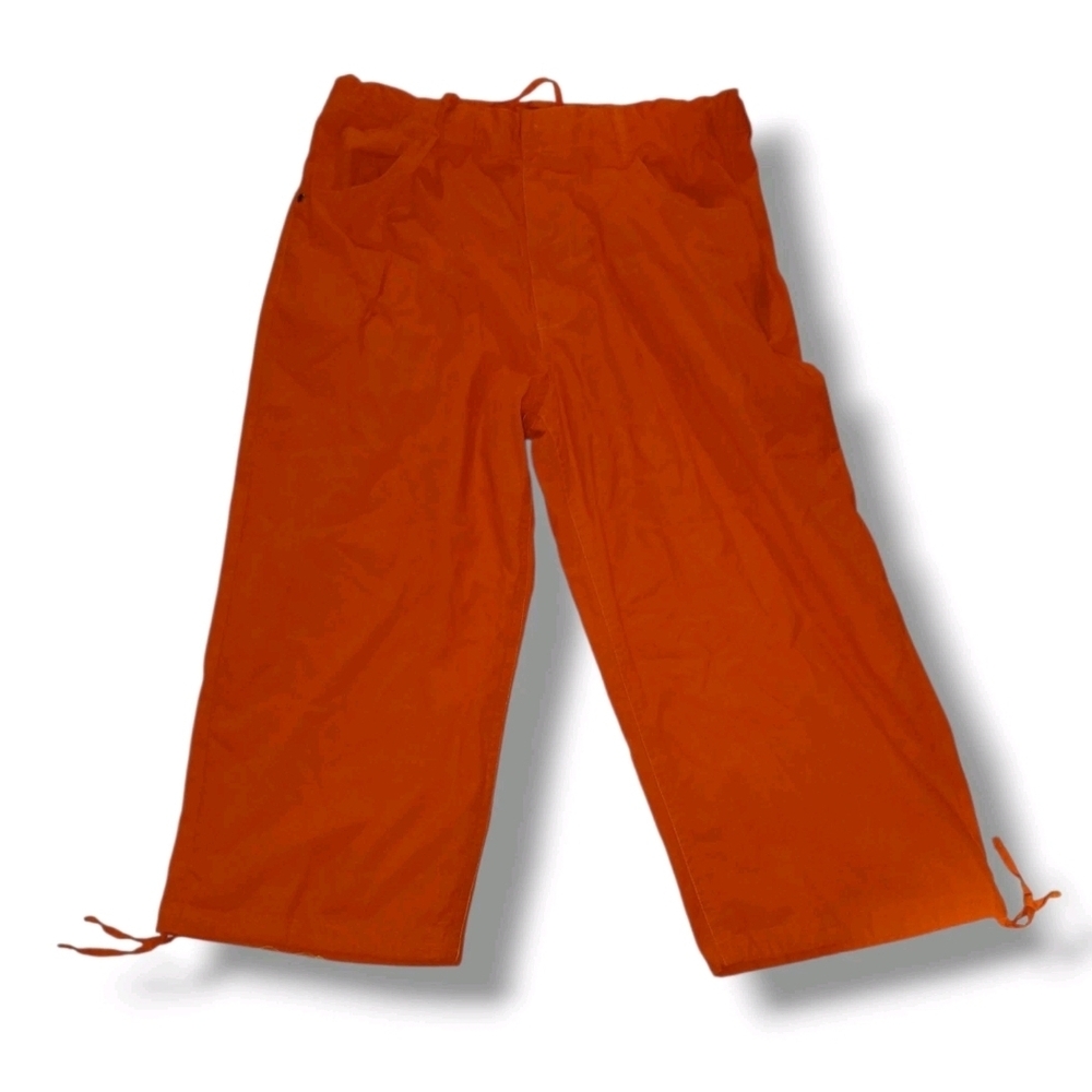 Men's Orange Cargo Pants